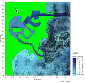 Cap Cana: Numerical Model of Revised Marina Plan