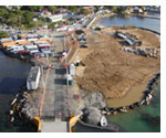 Roatan Port Under Construction